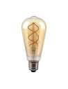 V-tac LED Крушка - 4.8W Filamet E27 ST64 Амбър 1800К 217218