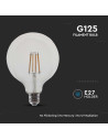V-tac LED Крушка - 12W Filament E27 G125 4000K 217454 - 3