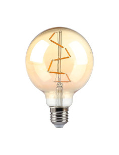 V-tac LED Крушка - 4W Filament E27 G95 AMBER 2200K 217146 - Цена | LEDs4economy