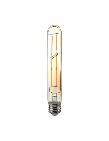 V-TAC LED Крушка 6W T30 E27 Filament Amber Покритие 2200K - 