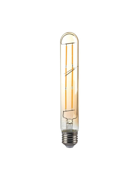 LED Крушка 6W T30 E27 Filament Amber Покритие 2200K