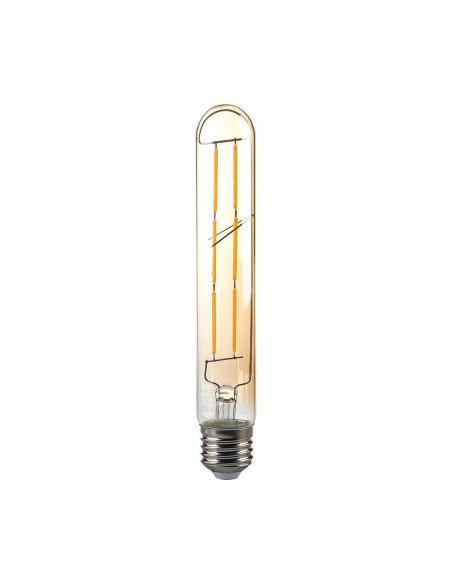 V-TAC LED Крушка 6W T30 E27 Filament Amber Покритие 2200K - 