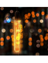 V-tac LED Крушка - 6W T30 E27 Filament Amber Покритие 2200K 217143 - 4