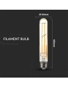 V-tac LED Крушка - 6W T30 E27 Filament Amber Покритие 2200K 217143 - 6