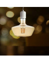 V-tac LED Крушка - 8W Filament E27 T180 Амбър 1800K 212790 - 6