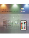 V-TAC LED Крушка 4.8W E14 P45 Дистанционно RGB + 3000K Димираща - 3029 - 3