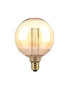 V-tac LED Крушка - 4W Filament E27 G125 Амбър ART 1800К 217475