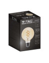 V-tac LED Крушка - 4.8W Filament E27 G95 Амбър 1800K 217217 - 3