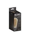 V-tac LED Крушка - 8W Filament E27 ST64 Амбър 2200K 214421 - 2