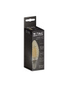 V-tac LED Крушка - 4W Filament E14 Кендъл Амбър Спирала 2200K 217115 - 3