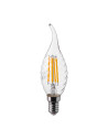 V-tac LED Крушка - 4W Filament E14 Кендъл Спирала Пламък 4000K 214431