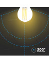 V-tac LED Крушка - 4W Filament E27 G45 3000К 214306 - 3