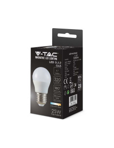 V-tac LED Крушка - 3.7W E27 G45 4000K 214162 - Цена | LEDs4economy 2