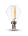 V-tac LED Крушка - 6W Filament E14 P45 3000К 2845