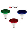 V-tac LED Крушка - 17W PAR38 E27 IP20 Синя 92066 - 3