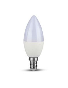 V-tac LED Крушка - 5.5W E14 Кендъл 6400K 2Бр/Блистер 7293 - Цена | LEDs4economy