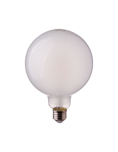 LED Крушка 7W Filament E27 G125 Матирано Покритие Бяла Светлина