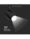 V-TAC 35W LED Прожектор Релсов Монтаж Черно Тяло 6000K - 211287 - 4