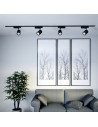 V-TAC 35W LED Прожектор Релсов Монтаж Черно Тяло 6000K - 211287 - 6