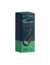 V-TAC 30W LED COB Релсов Прожектор 3 в 1 Черно Тяло - 8078 - 8
