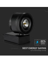 V-TAC 33W LED COB CRI95 Прожектор Релсов Монтаж черно Тяло Бяла Светлина - 1235 - 3