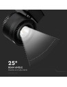 V-TAC 33W LED COB CRI95 Прожектор Релсов Монтаж черно Тяло Бяла Светлина - 1235 - 7
