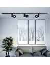 V-TAC 33W LED COB CRI95 Прожектор Релсов Монтаж черно Тяло Бяла Светлина - 1235 - 10
