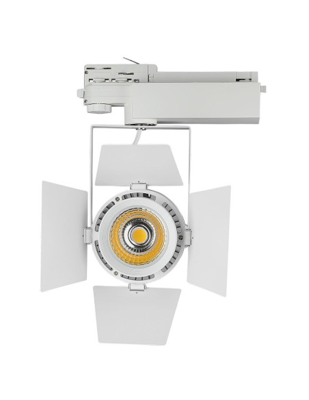 V-TAC 33W LED Прожектор Релсов Монтаж SAMSUNG Чип Бял 5000K - 370