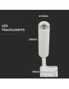 V-TAC 15W LED Прожектор Релсов Монтаж SAMSUNG Чип Бял 5000K - 358 - 4