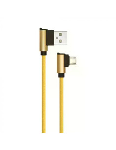 V-TAC 1м. Микро USB Кабел Злато Серия "Diamond" - 8637 - Цена | LEDs4economy