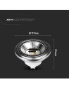 V-tac LED Крушка - AR111 12W GU10 4000K Димируема 217235 - 4