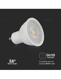 LED Крушка - SAMSUNG ЧИП 6W GU10 6400K - Цена | LEDs4economy 2