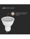 LED Крушка - SAMSUNG ЧИП 6W GU10 6400K - 4