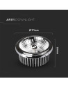V-tac LED Крушка - AR111 20W Регулиращ Рефлектор 40`D/20`D 3000K Silver 212792 - 3