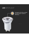 LED Крушка - SAMSUNG CHIP - GU10 2W MR11 80RA 6400K - 4
