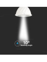 LED Крушка - SAMSUNG ЧИП 6.5W GU10 10° 6400K - 4
