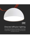 V-TAC 20W LED Магнитен Осветител Въже 120D 3000K Пясъчно Бяло Тяло 3 Години Гаранция - 8