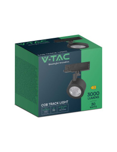 V-TAC 30W LED Прожектор Релсов Монтаж Черно Тяло 3в1 - 10371 - Цена | LEDs4economy 2