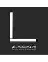 V-TAC 25W LED Магнитен Осветител L Форма 3000K Черно Тяло - 10267 - 7