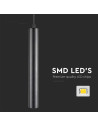 V-TAC 14W LED Магнитен Осветител Висящ 3000K Черно Тяло - 10264 - 8