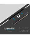 V-TAC 12W LED Магнитен Линеен Спот Регулируем 6400K Черно Тяло - 10262 - 5