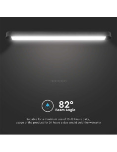 V-TAC 18W LED Магнитен Линеен Осветител 3000K Черно Тяло - 10246 - Цена | LEDs4economy 2