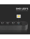 V-TAC 5W LED Магнитен Линеен Спот 3000K Черно Тяло - 10234 - 4