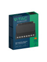 V-TAC 10W LED Магнитно Релсово SMART Тяло Черно 3 в 1 - 6886 - 3