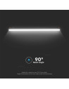 V-TAC 20W LED Магнитно Релсово SMART Тяло Черно 3 в 1 - 6