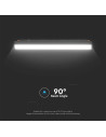 V-TAC 12W LED Магнитно Релсово SMART Тяло Черно 3 в 1 - 6882 - 5