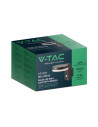 V-TAC 5.5W LED Соларна Стенна Черна PIR Сензор Кръг 3000K IP44 - 23016 - 5