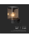 V-TAC 2.5W LED Соларна Стенна Лампа Е27 Сензор IP44 - 23010 - 5