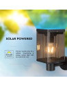 V-TAC 2.5W LED Соларна Стенна Лампа Е27 Сензор IP44 - 23010 - 8