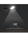 V-TAC 30W Улична Лампа Соларна Bridgelux Чип 6500K - 10227 - 12